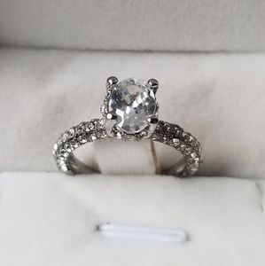50% off! Silver Oval Ring